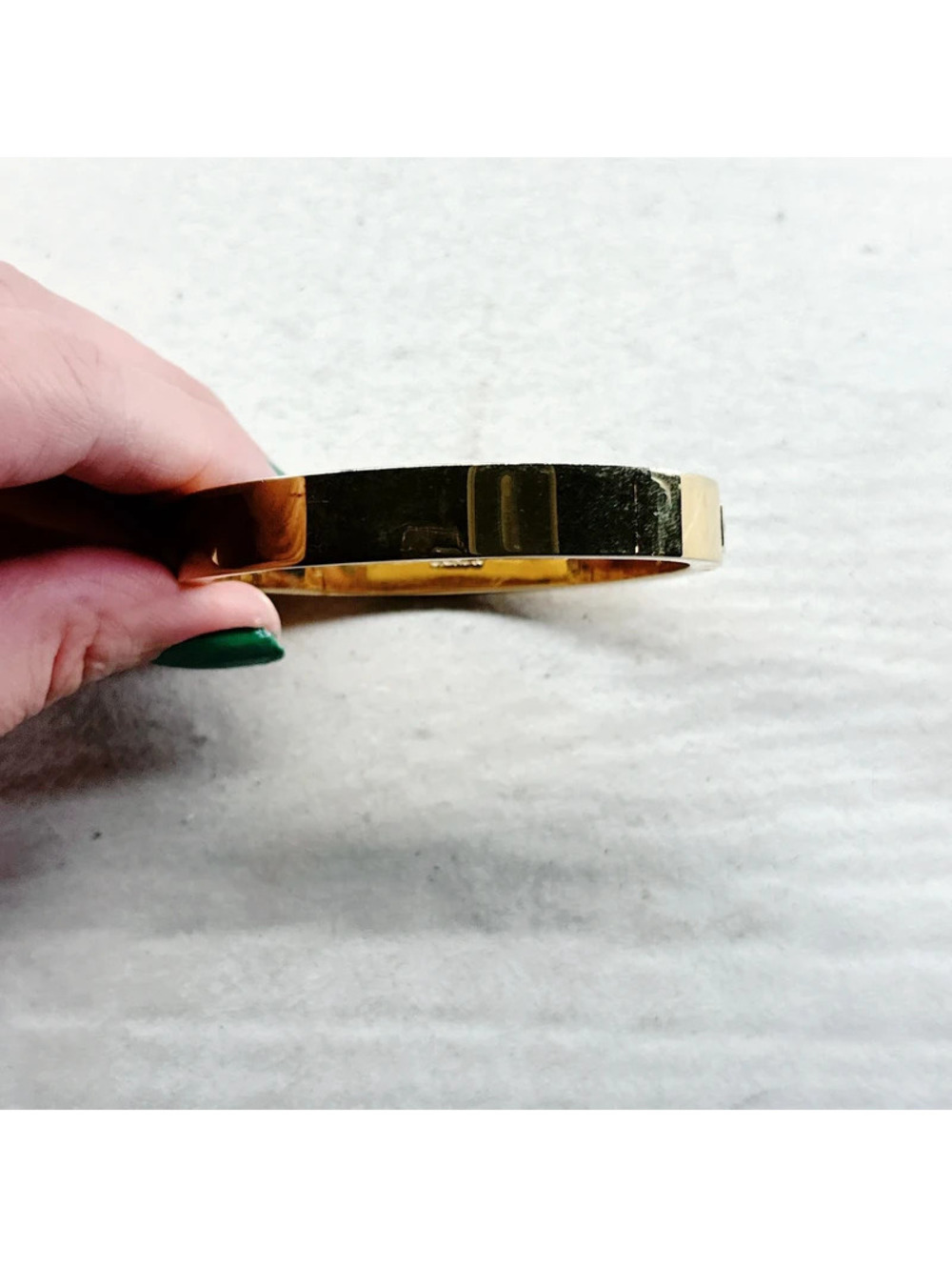 5509gc. Goldtone J Crew Factory Bracelet Hinge